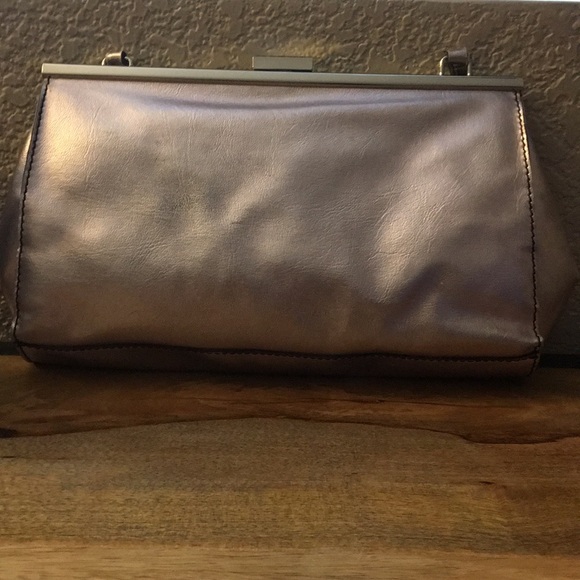 Guess Metallic Bronze Clutch purse - Picture 4 of 8